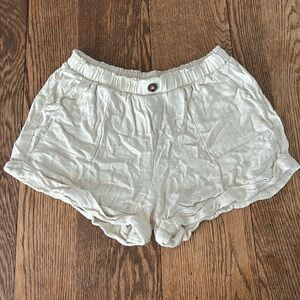 Sienna Sky Linen Blend Shorts